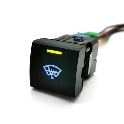 Switch Button with Tail Cable: Other Automotive Interior Supplies - front-windshield-heating-switch-tail-line