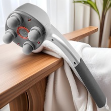 手持海豚按摩器捶背器电动插电款大功率四个头肌肉松弛按摩仪机