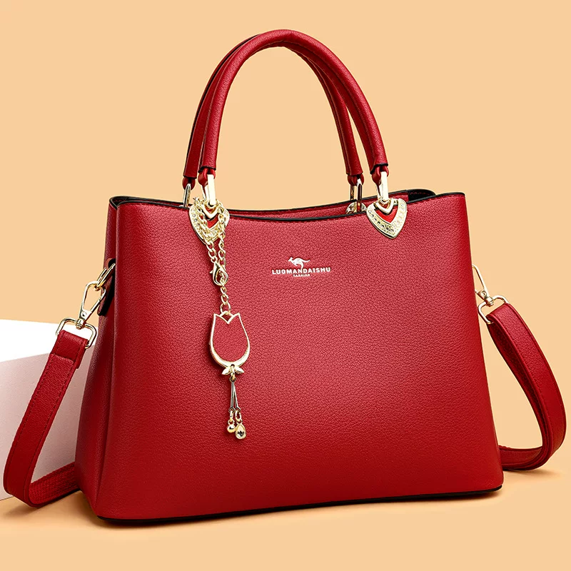 珞曼袋鼠 Capacious universal shoulder bag for mother, 2023 collection, western style
