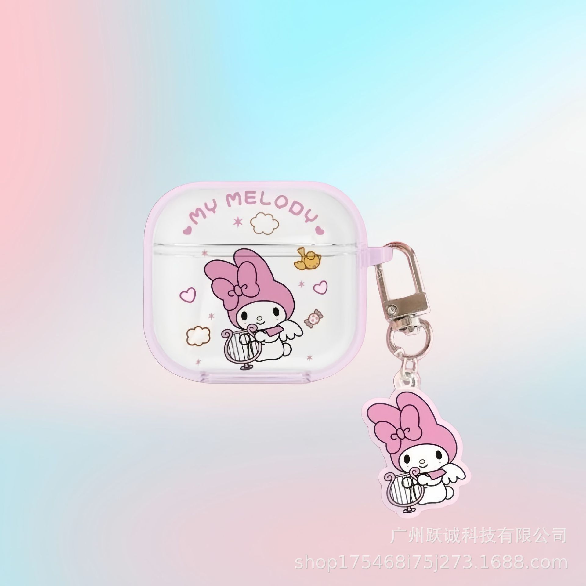 De dibujos animados aplicable a Huaqiang Norte pro4 generación auricular Bluetooth funda protectora mini funda suave pro5 lindo transparente auricular caso