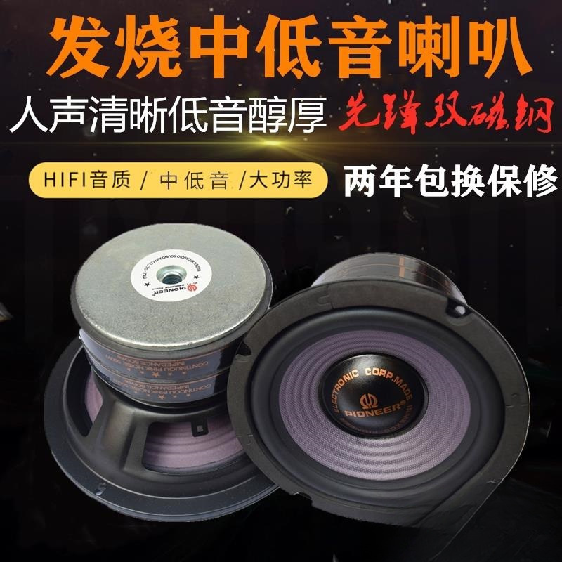 6.5-inch, 7-inch, 8-inch 10inch 12inch dual-magnet long-stroke subwoofer speaker