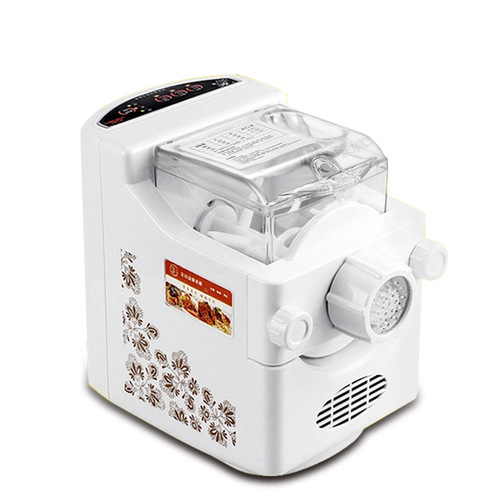 Household Full Automatic Small Electric Pasta Machine 110V Noodle Maker, Dough Roller for Dumplings and Wontons, Multifunctional Dough Machine