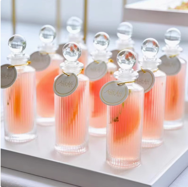 Transparent Small Liquor Bottle 150ml Bincoo Cold Brew Coffee Glass Bottle Sealed 0.1kg Liquor Bottle Fruit Wine Dispensing Bottle