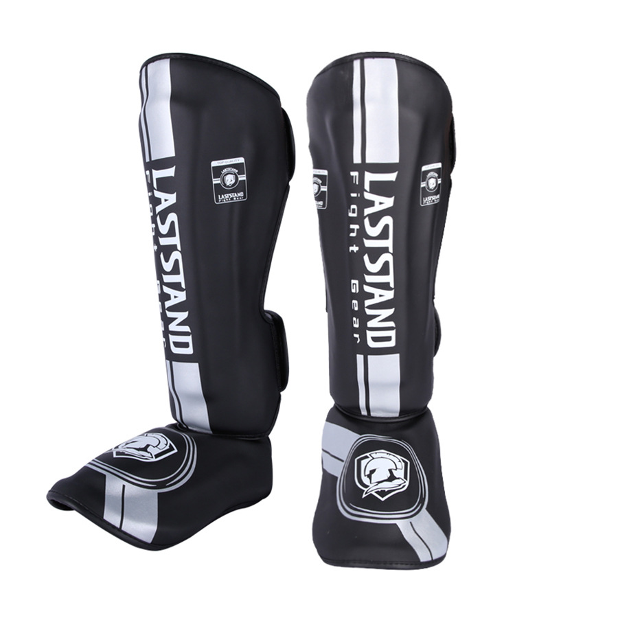 업그레이드 된 두꺼운 라텍스 다리 보호자 흑백