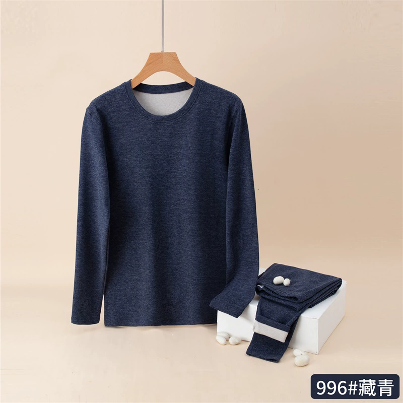 Velvet keeps warm набор, зимнее и осеннее термобелье, костюм, круглый ворот