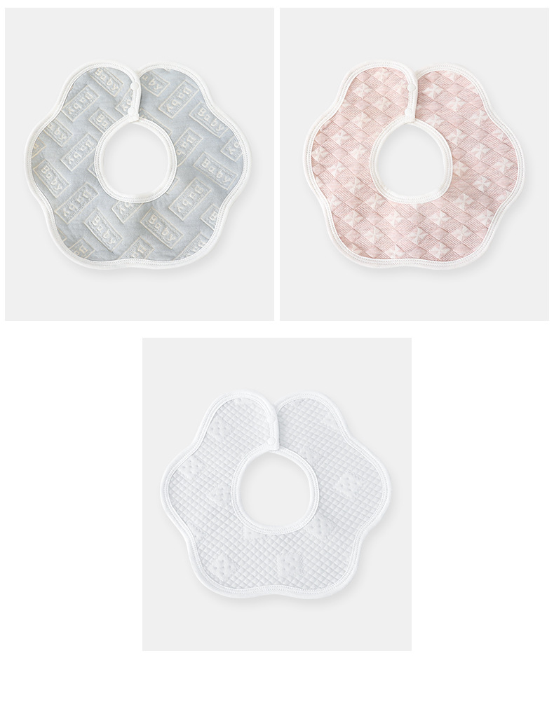 花边防水围嘴集合_09