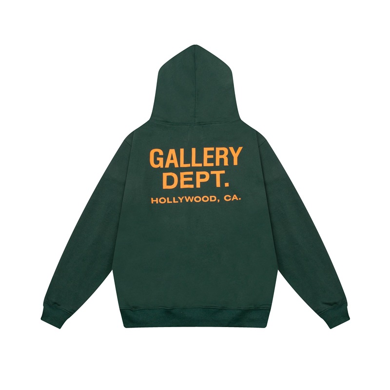 Galería Dept clásico básico letra impresa de estilo de estilo de estilo de mujer y mujer suelta casual sudadera encapuchada