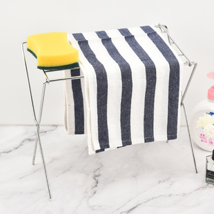 Stainless steel drying tarpaulin foldable drying towel wing-shaped multi-pole indoor balcony home baby clothes hanging