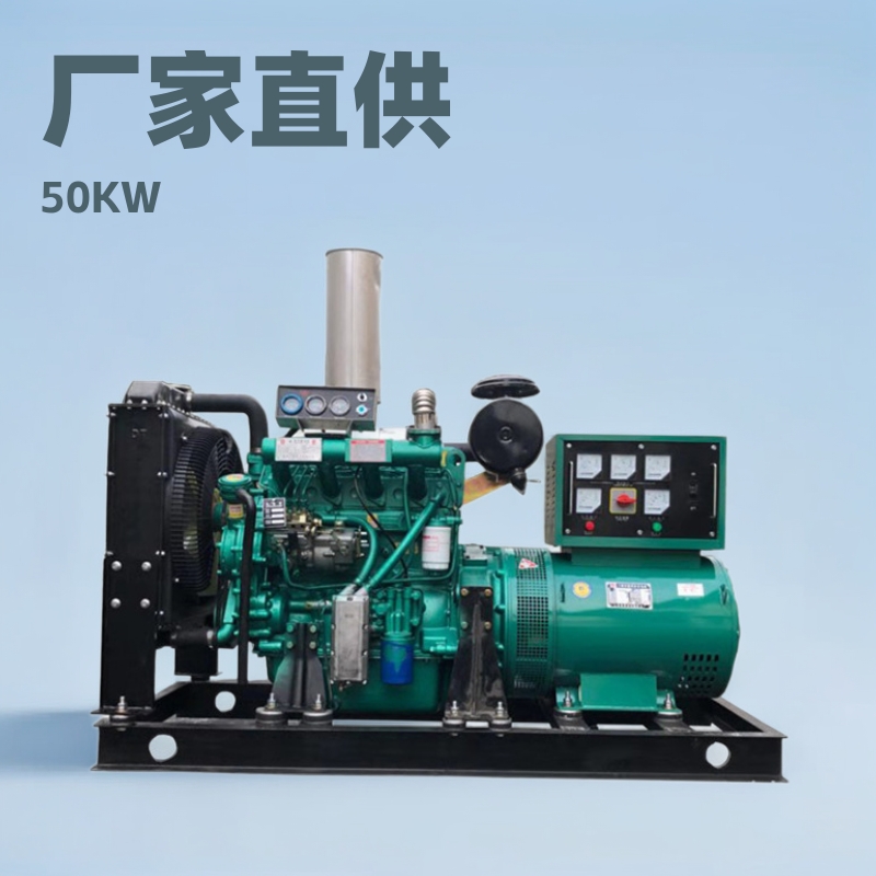 厂家供应柴油50KW发电机组养殖备用50千瓦全铜电机发电机组发动机