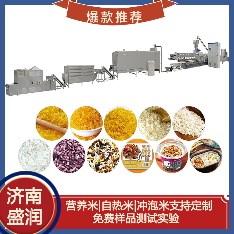各种营养米类生产线印度营养米再造米重组米生产加工设备