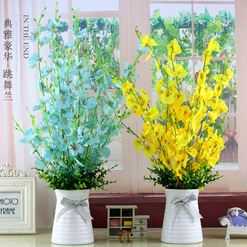 (Wholesale), dancing realistic decorative flowers, quality set