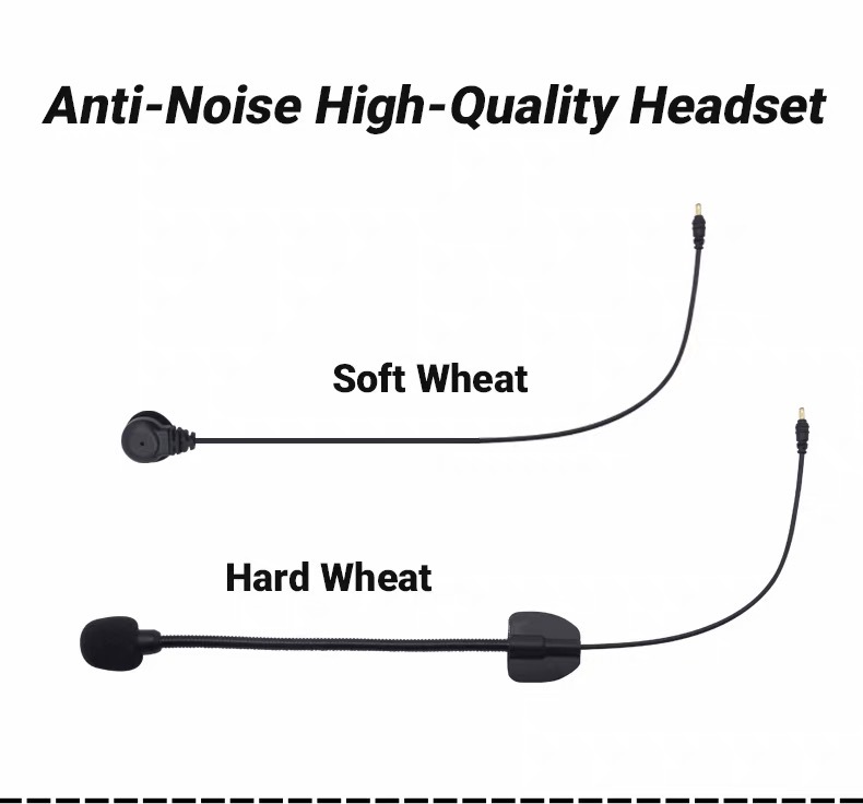 Cross-border accessories, in-stock at the factory, S6 helmet Bluetooth headset accessory kit, complete set of headset cables