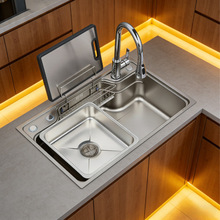 304���P䓏N��ϴ������ʽˮ�۴�β۶๦�܆���78*48ϴ������b