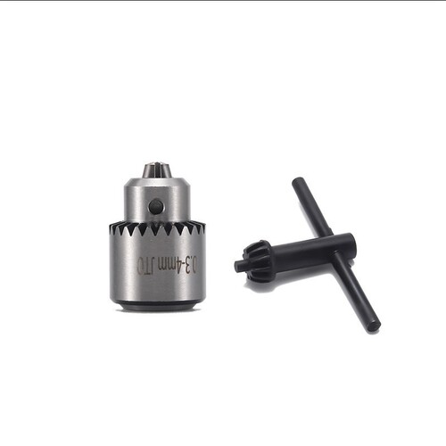 Drill chuck connecting rod steel detachable motor and tapered hole drill chuck connection coupling JT0 chuck 0.3-4MM