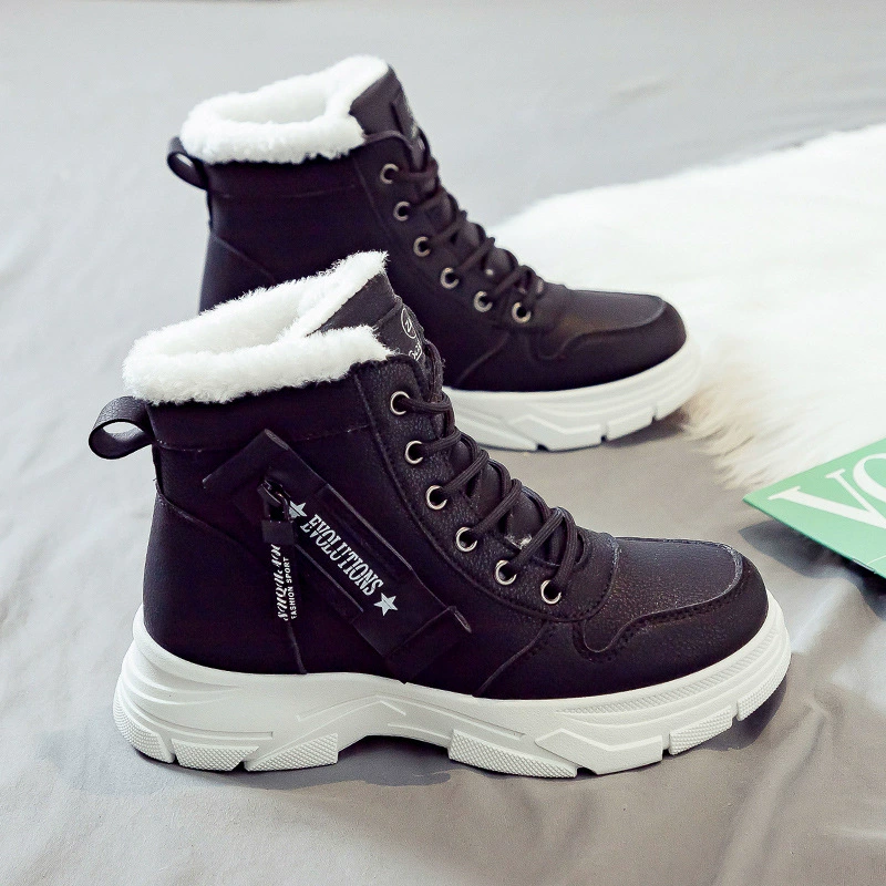 (Cross-border trading), winter warm universal boots platform, plus size