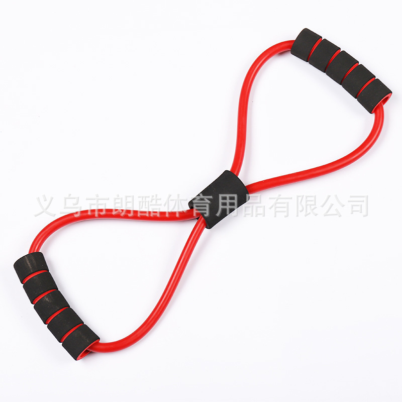 Yoga dispositivo de tensión de 8 caracteres para mujer, espalda abierta, hombro delgado, cuerda de tensión, fitness, estiramiento para el hogar, cinturón elástico, espalda delgada, artefacto de entrenamiento de espalda