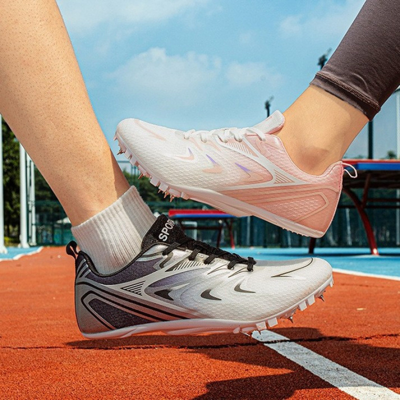Zapatillas de Atletismo con Clavos para Estudiantes TPU Transpirable para Pista