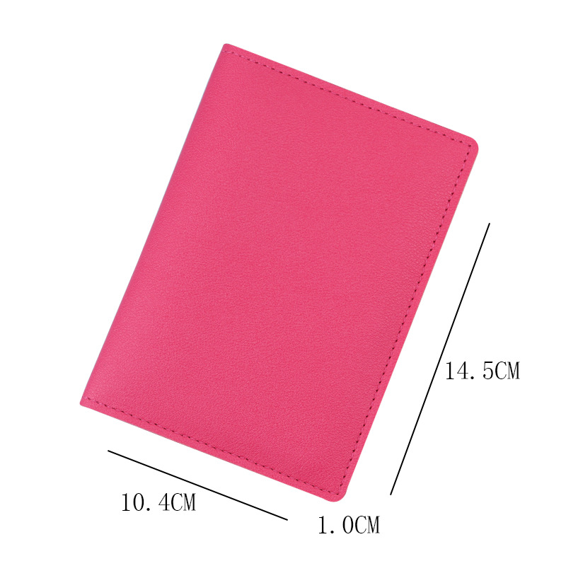 Pasaporte de pasaporte Bolso de pasaporte de cuero suave unisex, portatarjetas de máquina, portatarjetas, carnet de conducir, pasaporte multifuncional, pasaporte al por mayor