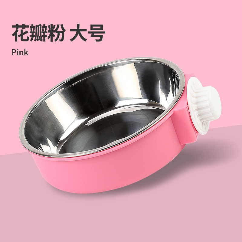 現品はペットの碗を供給して、ステンレスの犬の碗をひっくり返してかごの猫の碗の犬のたらいを掛けて吊り式のステンレスの碗の卸売りを掛けます。|undefined