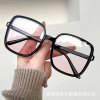 Square fashionable sunglasses, glasses solar-powered, retro sun protection cream, 2022 collection, UF-protection, wholesale