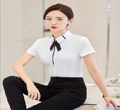 672 흰색 반소매