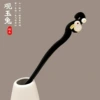 51# Rabbit pearl hairpin