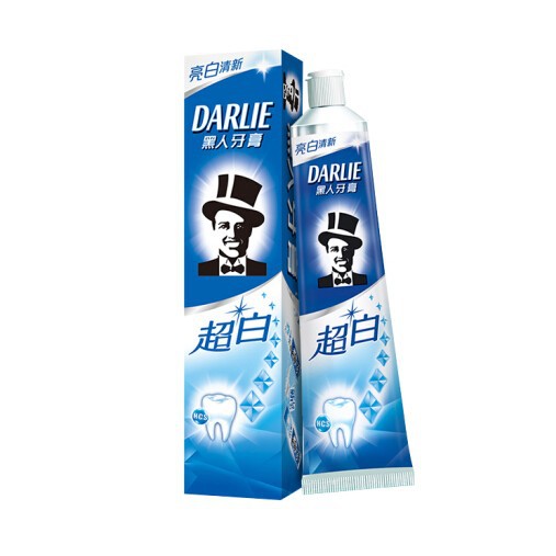 好来（原黑人）牙膏超白系列青柠薄荷味超白矿物盐护理牙膏90g