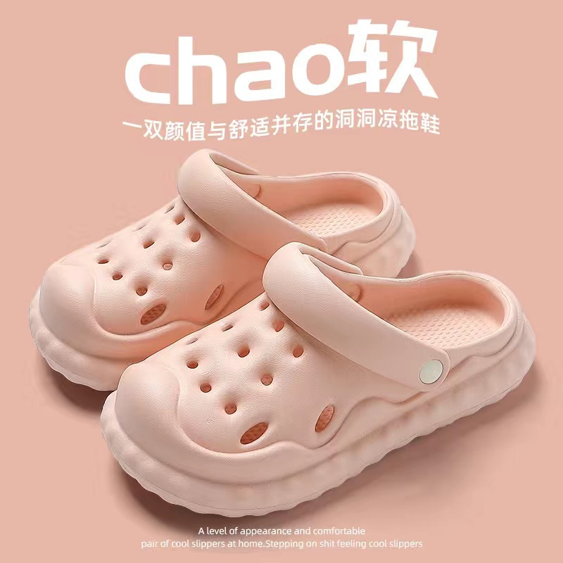 Zuecos de EVA para mujer plataforma gruesa verano