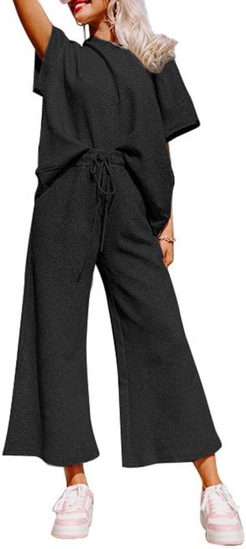 Casual Women's Simple Style Solid Color Polyester Pants Sets Pants Sets display picture 29