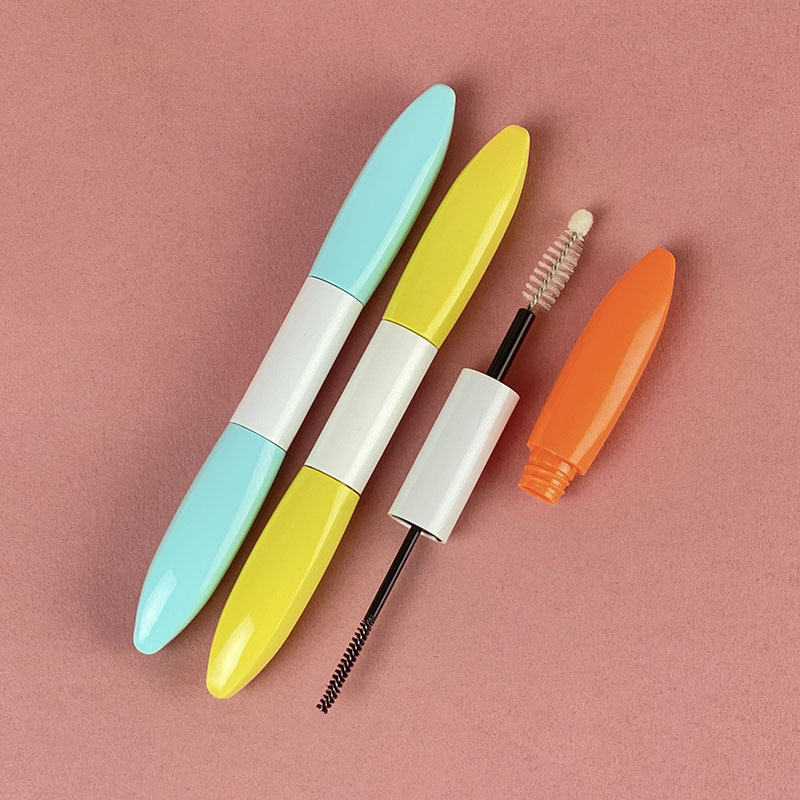 异形双头睫毛胶水管空管 两用睫毛雨衣假睫毛胶水瓶包材跨境新品