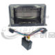 Suitable for truck dashboard 9-inch navigation panel modified panel versatile frame 24V to 12V wiring harness kit