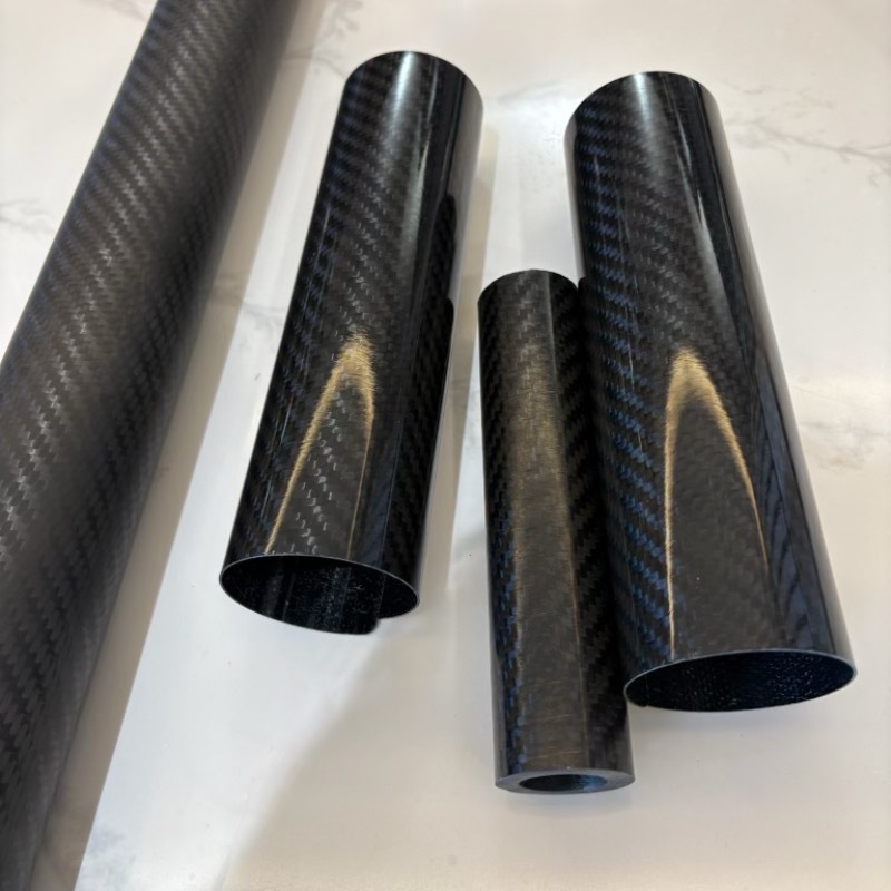 厂家批发超轻碳纤维卷管汽车改装/医疗器械/体育器材专用来图定制
