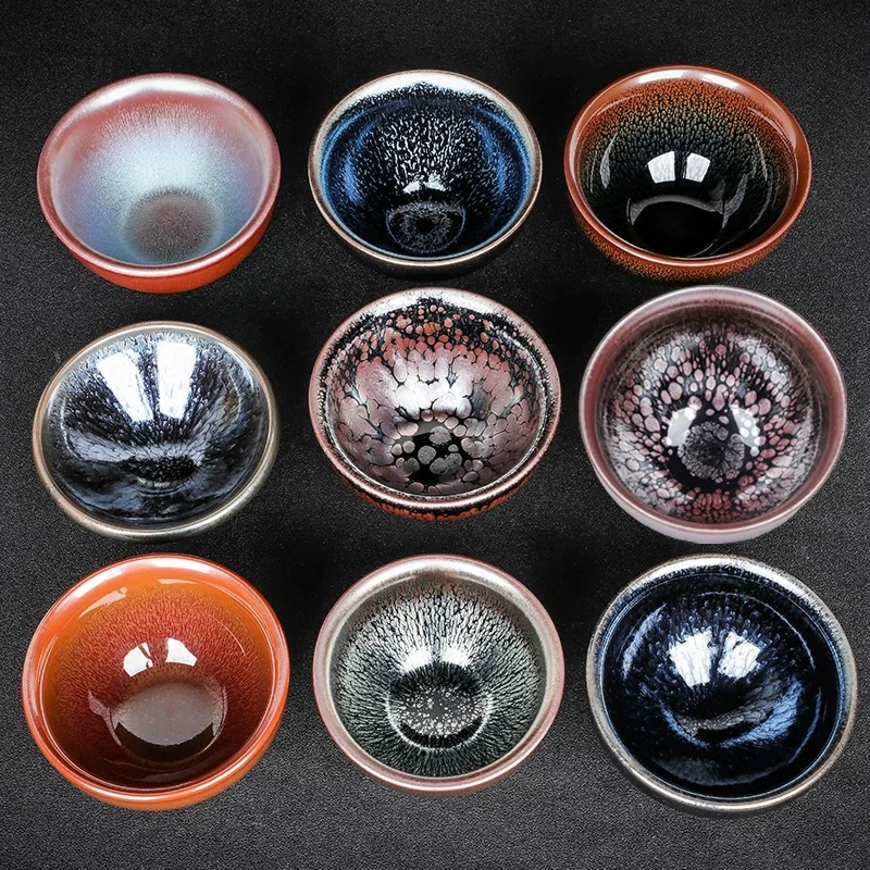 Аутентичный Jianyang Jianzhan Tea Banzhan Личный хозяин чашка Tianmu Ceramic Tea Cup Одна чашка чайного сервиза в китайском стиле