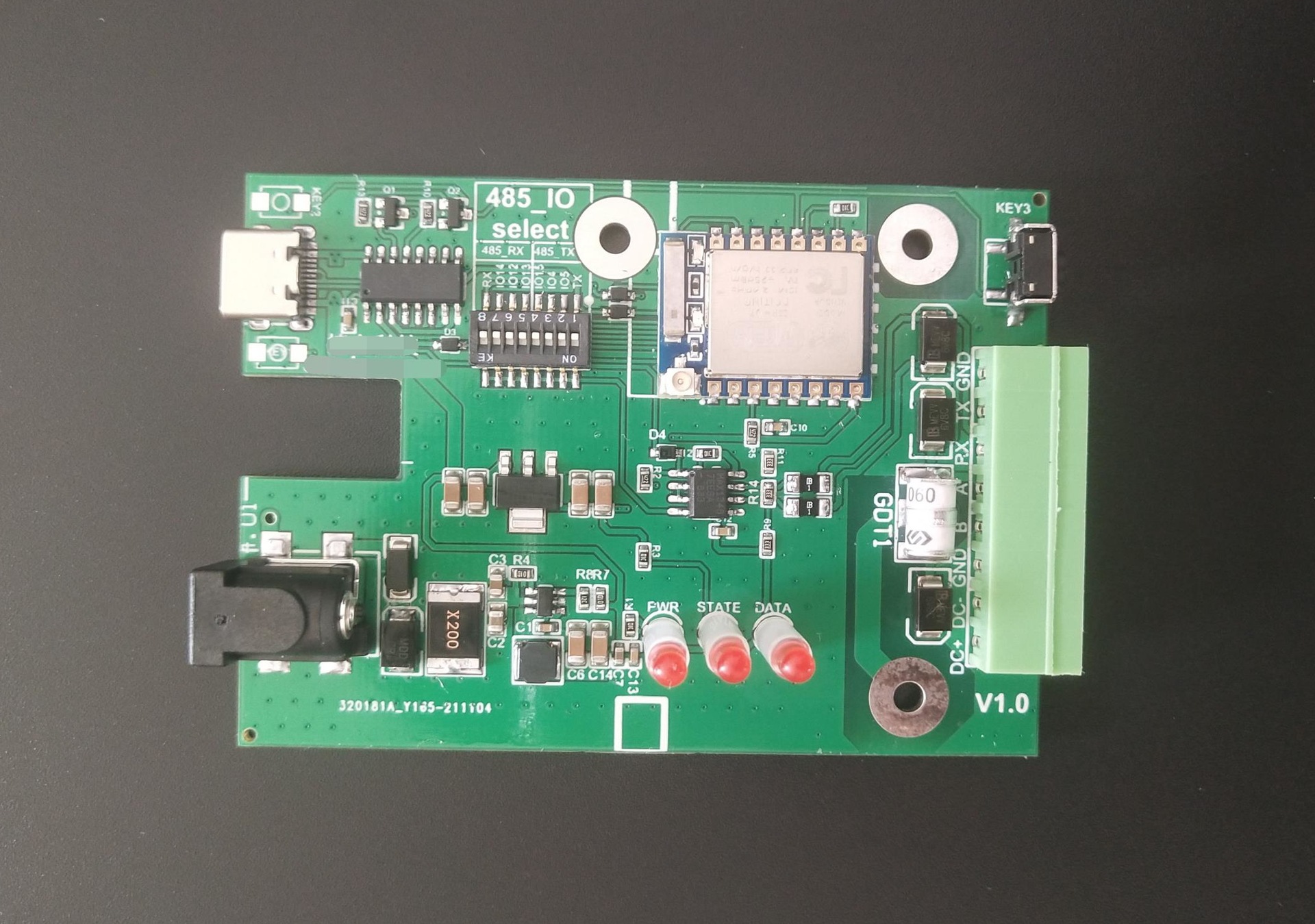 串口TTL转485通信 wifi开发板  模块 WIFI DTU