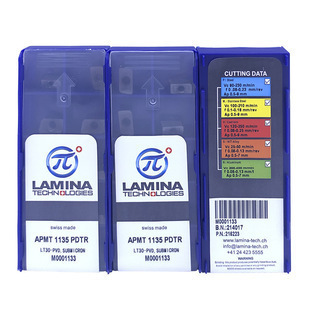 Wholesale Original Lamina Cnc Blade Apmt-1135Pdtr Lt30 Milling Blade Turning Blade