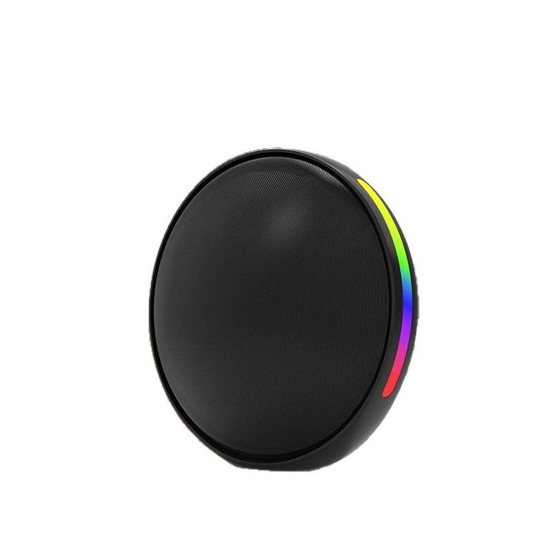 2025 新製品 Bluetooth スピーカー ハーマン同型 Nebula Satellite 第 9 世代アンビエント ライト ディスク デスクトップ ワイヤレス スピーカー|undefined