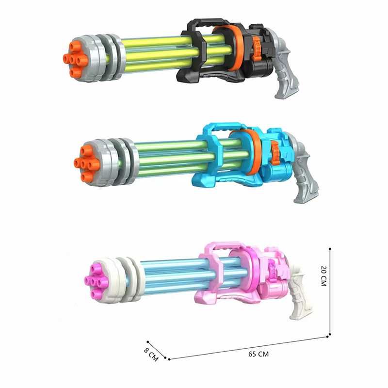 Water Gun Toy Water Gun Large Capacity Children's Large Water Gun Pumping Drift Water Gun Gatling Wholesale Gift