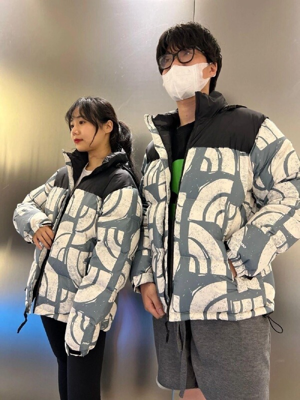 莆田TNF1996北家脸面花色雪山基地营三代羽绒服男女士情侣面包服|undefined