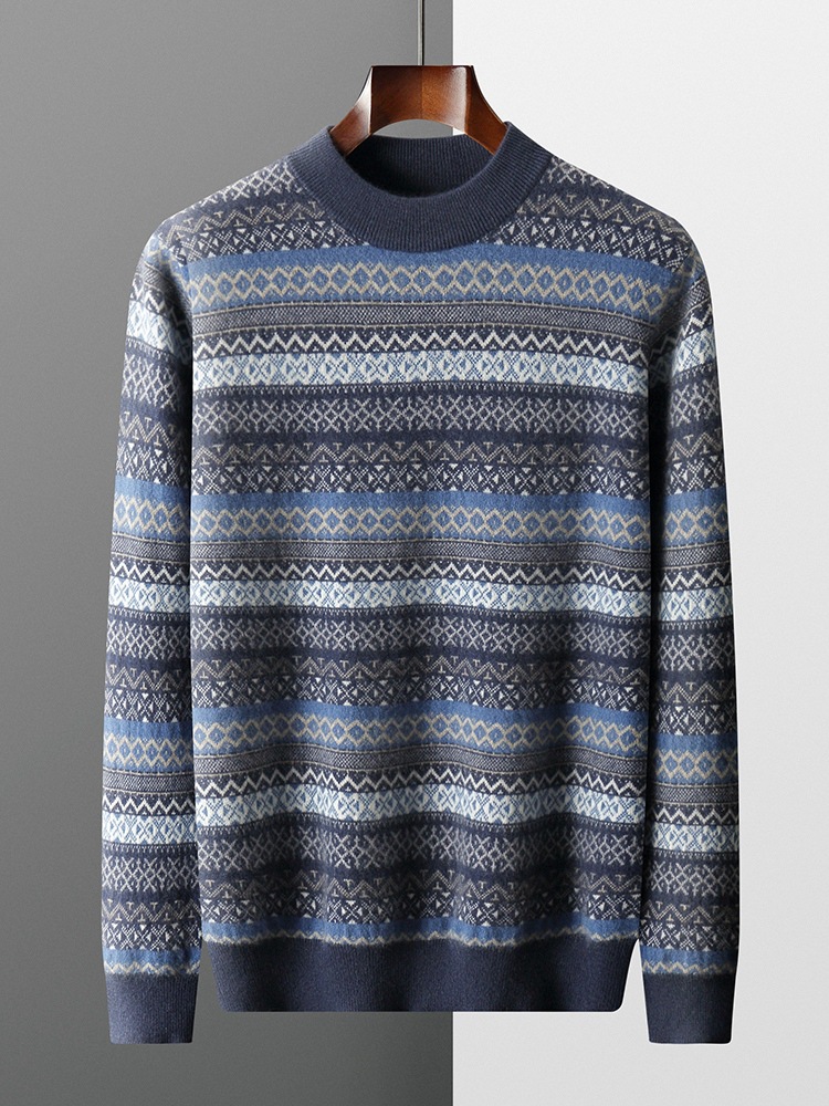 Cashmere retro sweater