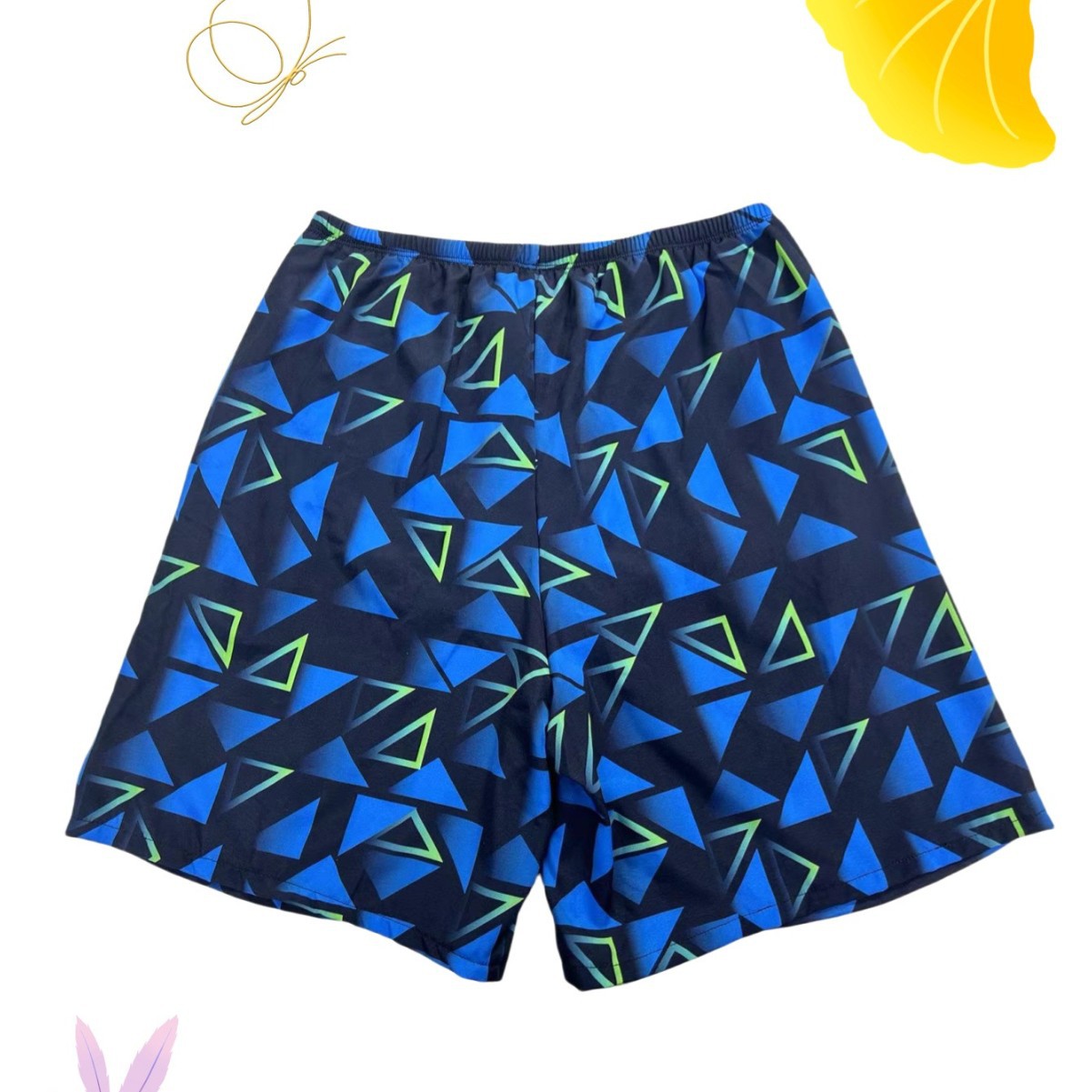 Men's Summer Thin Ice Silk Beach Shorts, Home Wear, Swim Trunks, Casual Shorts for Men