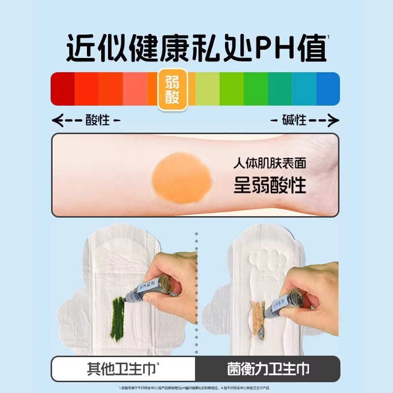 她研社卫生巾菌衡力敏肌友好夜用5片290mm姨妈巾可整箱批代发6615|undefined