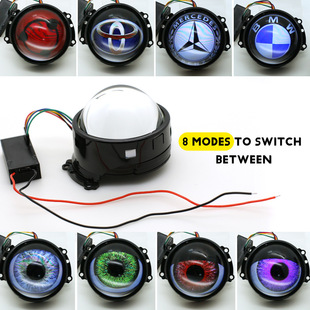 Demon Eye LED headlights hot -selling Eye Eye Lantern Modification General Motorcycle Motor Mirror Model Model Model