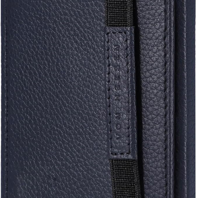 Estación de Alemania venta caliente tres plegables multifuncional billetera RFID anti-robo billetera de cuero ramas de ramas billetera de cuero para hombres