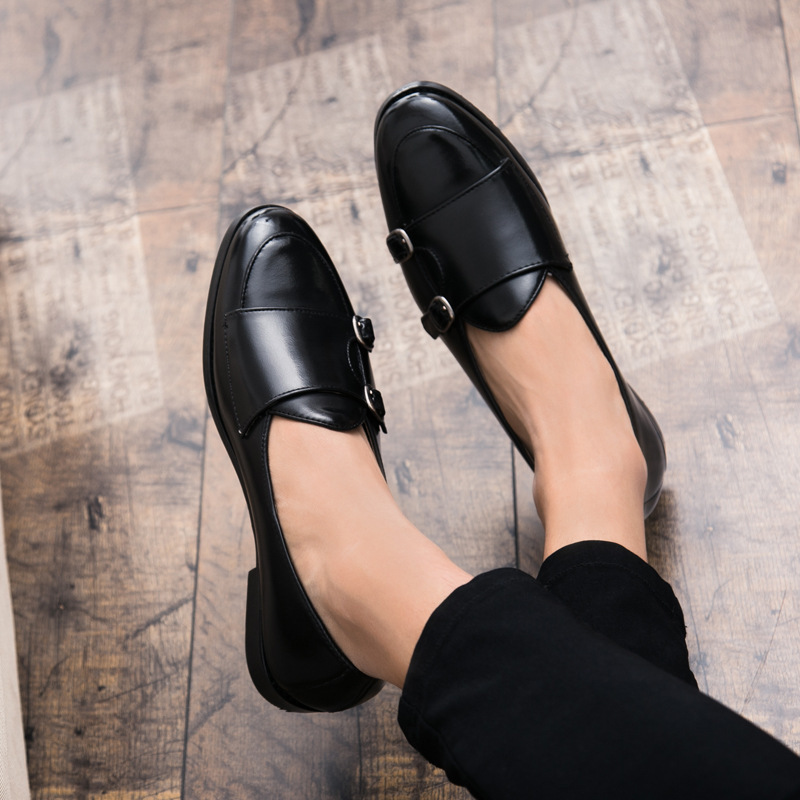 British Style Men's Leather Loafers For Formal Occasions_voghion.com