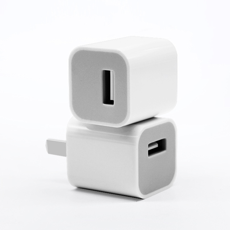 Two-color 5V1A original shell for Apple light accessories mobile phone charger A21 fast charging head 5W charging head