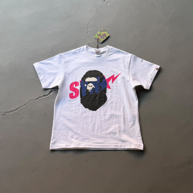 Central Cee Same Style American Street Style Syna World Collaboration Hip-Hop Printed Short-Sleeve T-Shirt Original Trendy Brand
