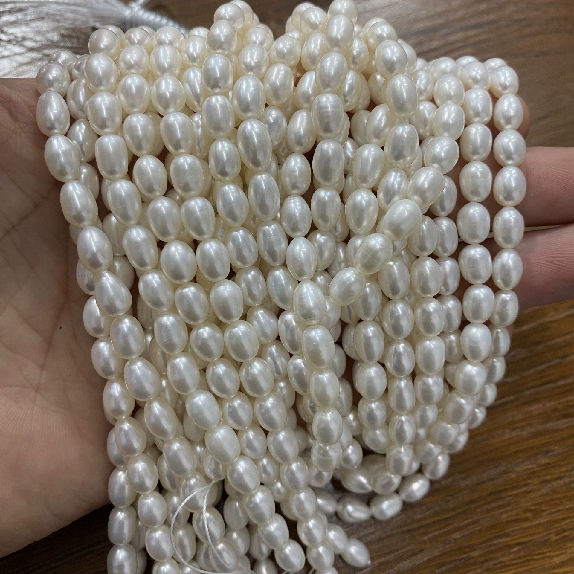 organic браслет из жемчуга, модная подвеска, аксессуар, аксессуары, 5-6 мм, натуральный свет, сделай сам