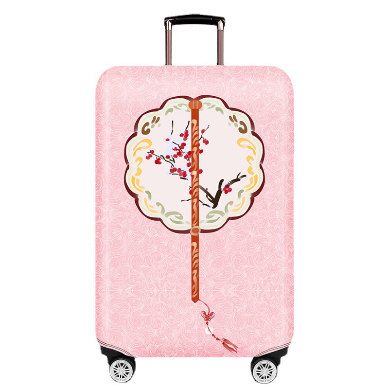 Engrosamiento resistente al desgaste elástico caso de equipaje cubierta protectora Carro de Viaje Funda de cuero chaqueta 20/24/26/28 pulgadas