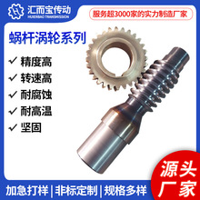 不锈钢蜗轮蜗杆齿轮配套精密非标来图可定厂家高精度传动涡轮微型