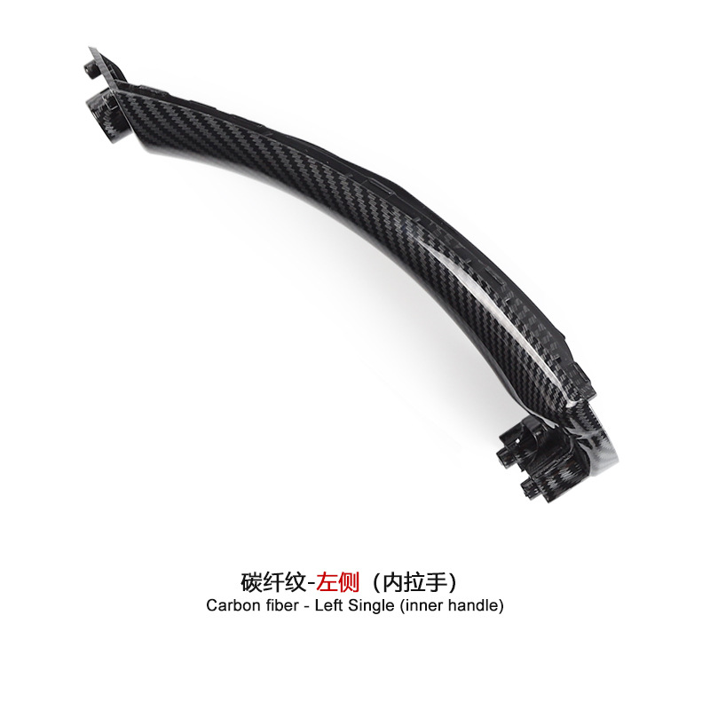 3 Series E90, BMW Armrest, handle, handle - left-carbon-fiber-pattern-inner-pull